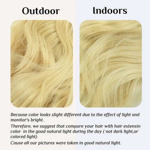 Luxora™ halo lichtblond hairextensions