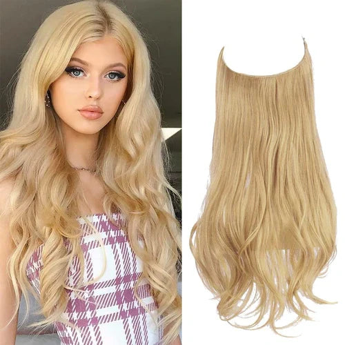 Extensions Halo Luxora™ blond doux