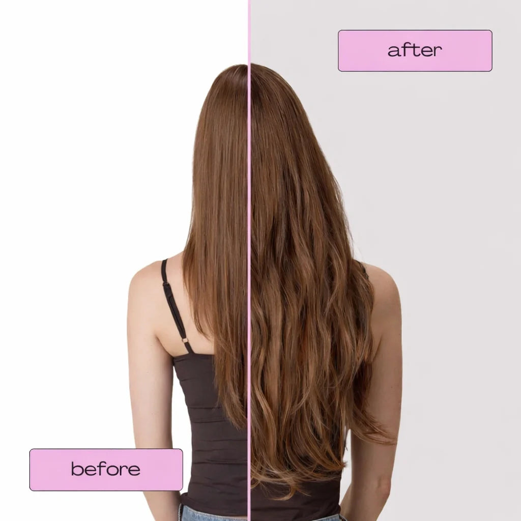 Extensions Halo Luxora™ brun chocolat au lait lisses