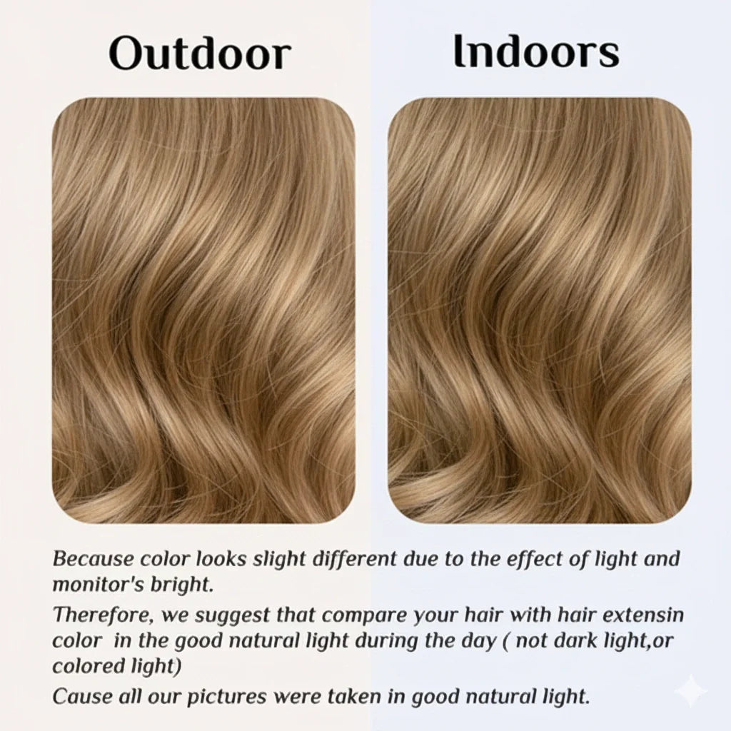 Luxora™ halo bruinblond hairextensions