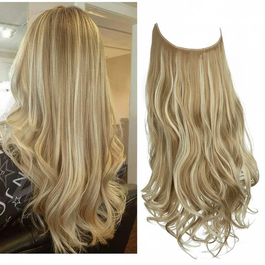 Luxora™ Halo Beach Blonde Hair Extensions