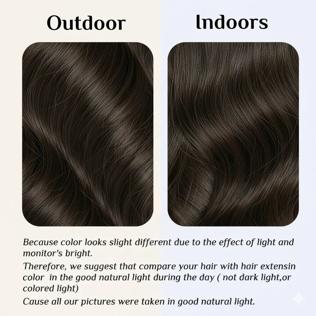 Extensions Halo Luxora™ brun intense