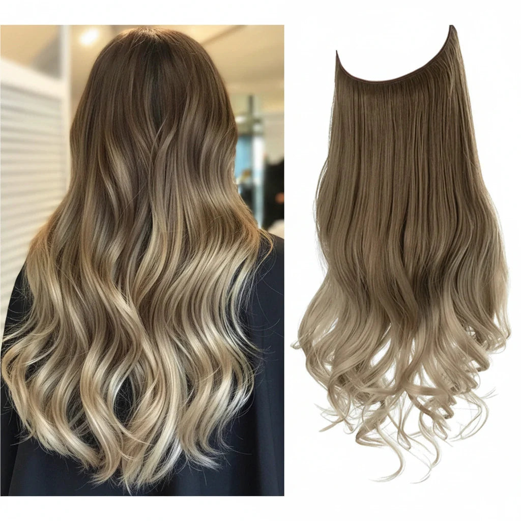 Extensions Halo Luxora™ ombré sable