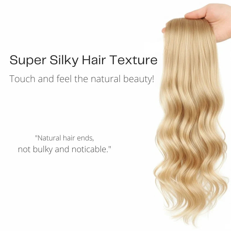 Luxora™ Halo Donkerblonde Haarverlengingen