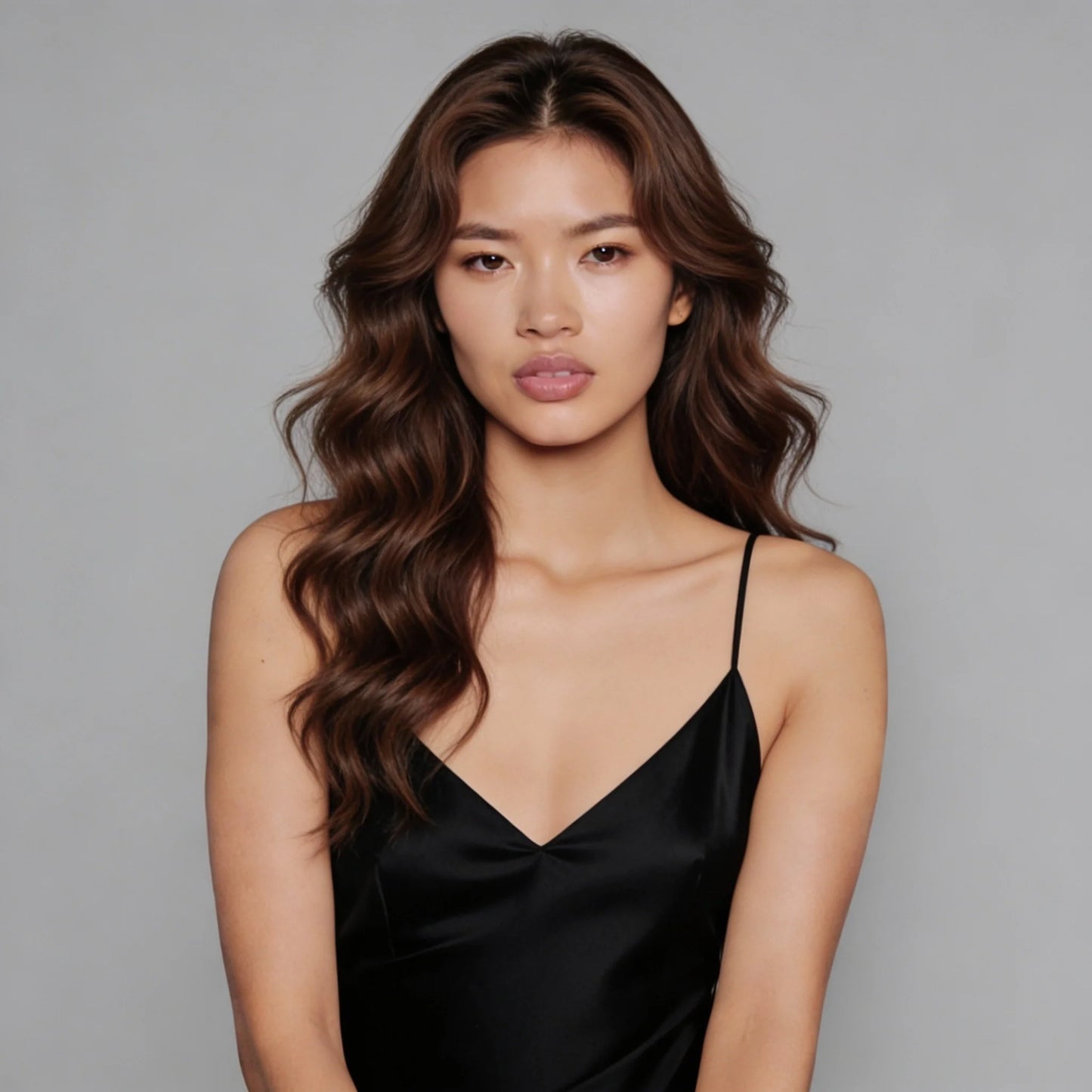 Extensiones de cabello Luxora™ Halo Mechas Caramelo