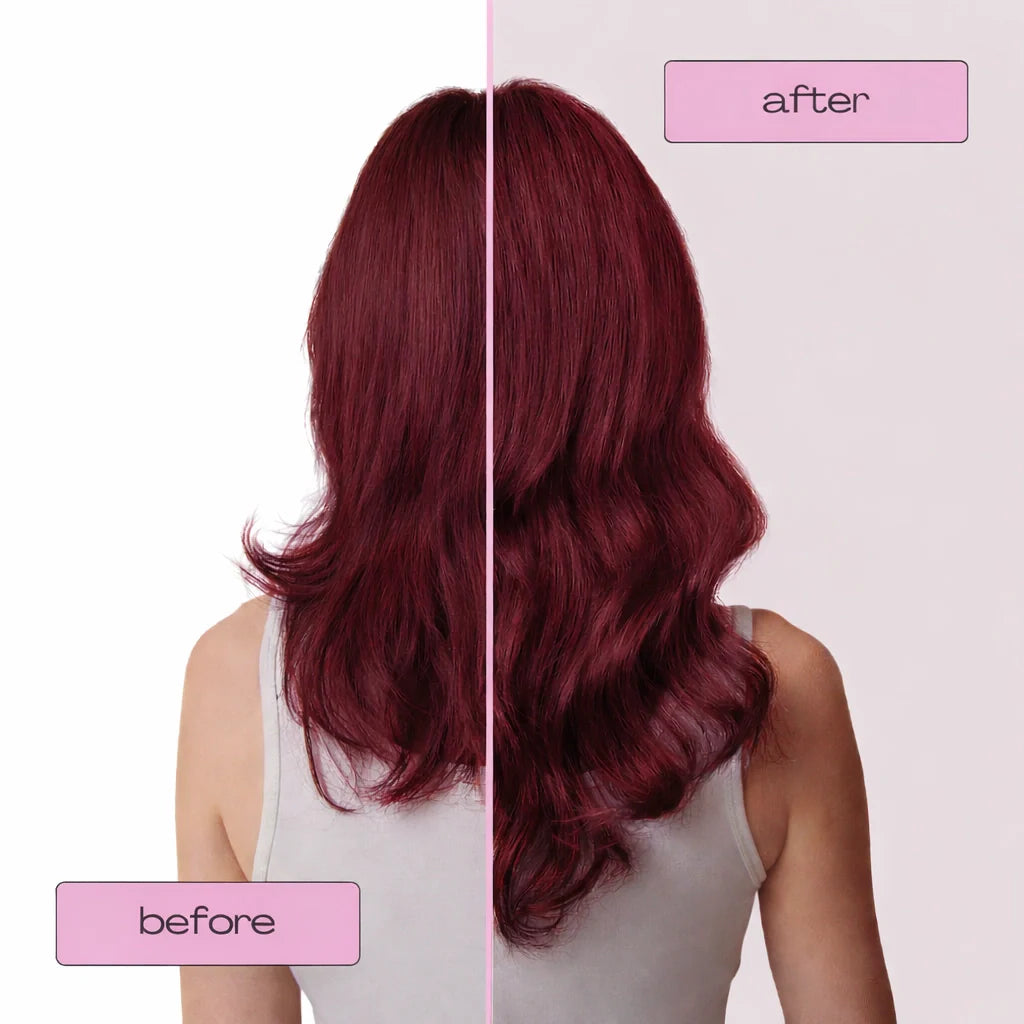 Luxora™ halo koperrood hairextensions